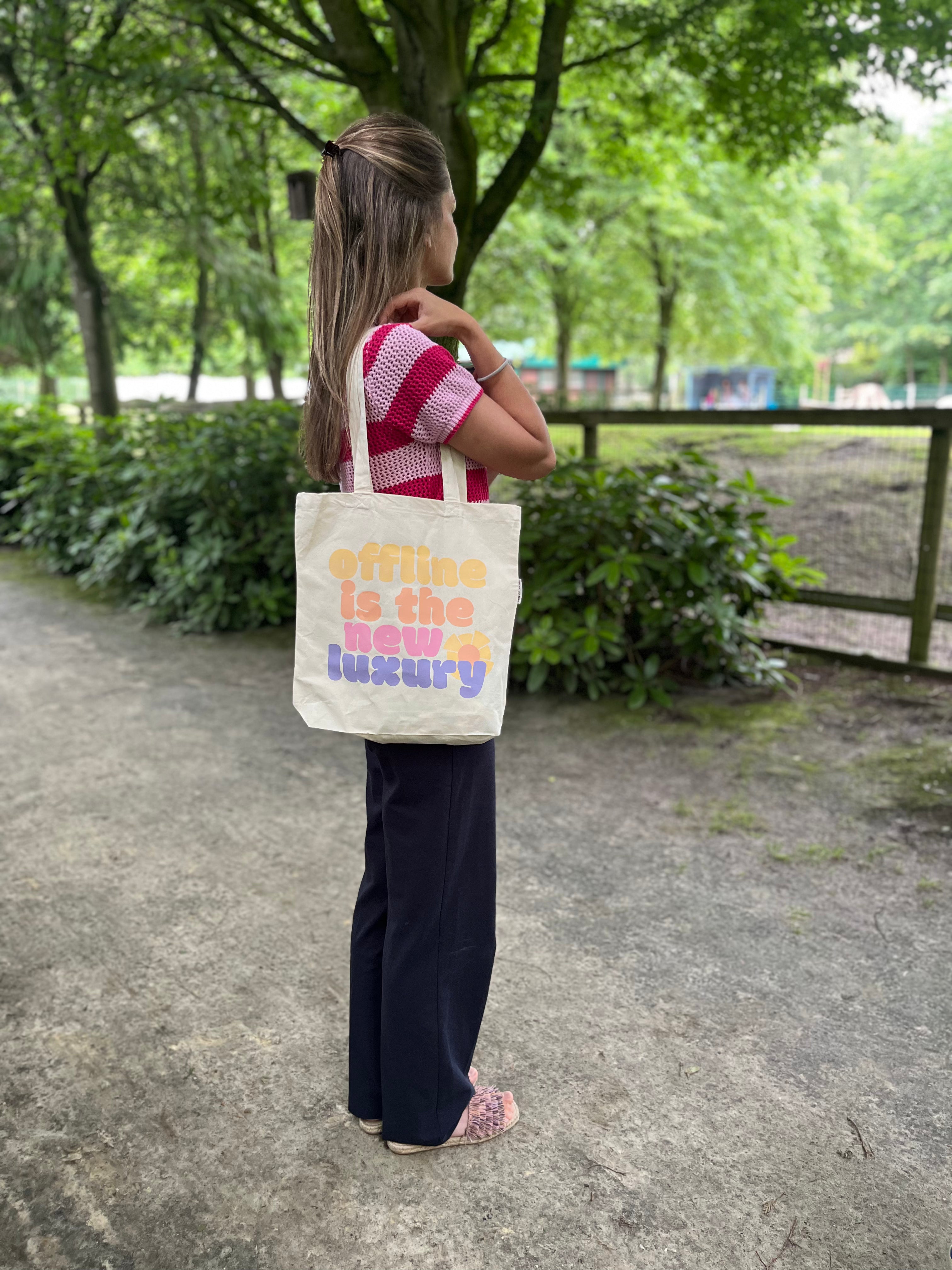Stoffbeutel | Offline is the new luxury | Sommeredition