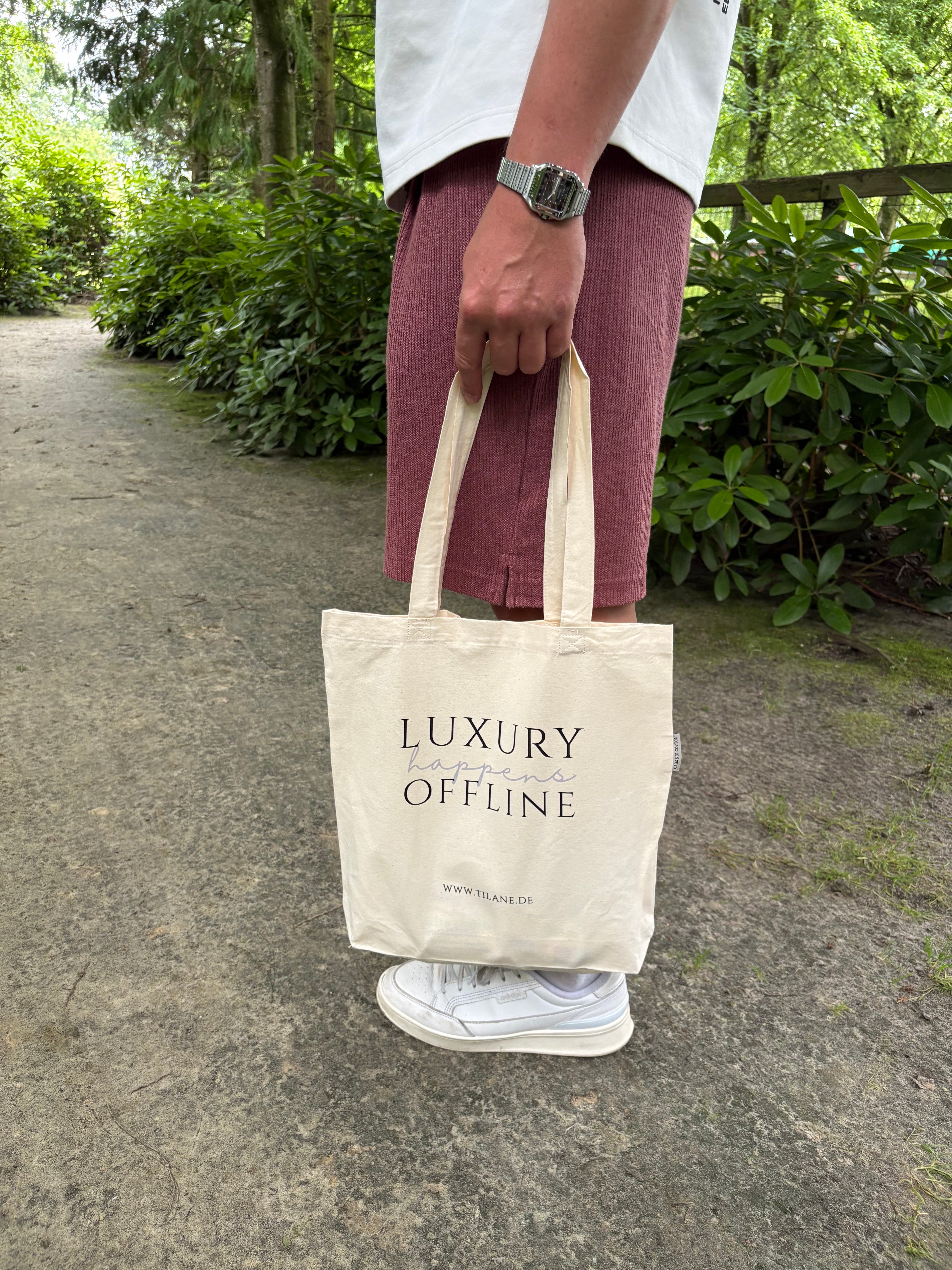 Stoffbeutel | LUXURY happens OFFLINE